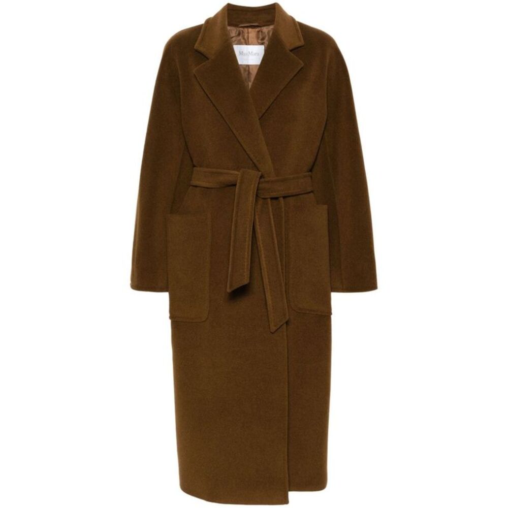 Max Mara Women Wool Long Coat